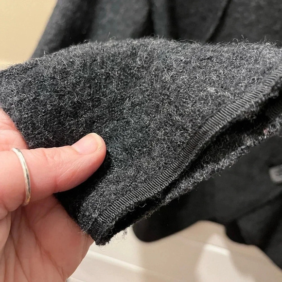 🧶KATERINE BARCLAY gray wool  blazer size M - Picture 2 of 12